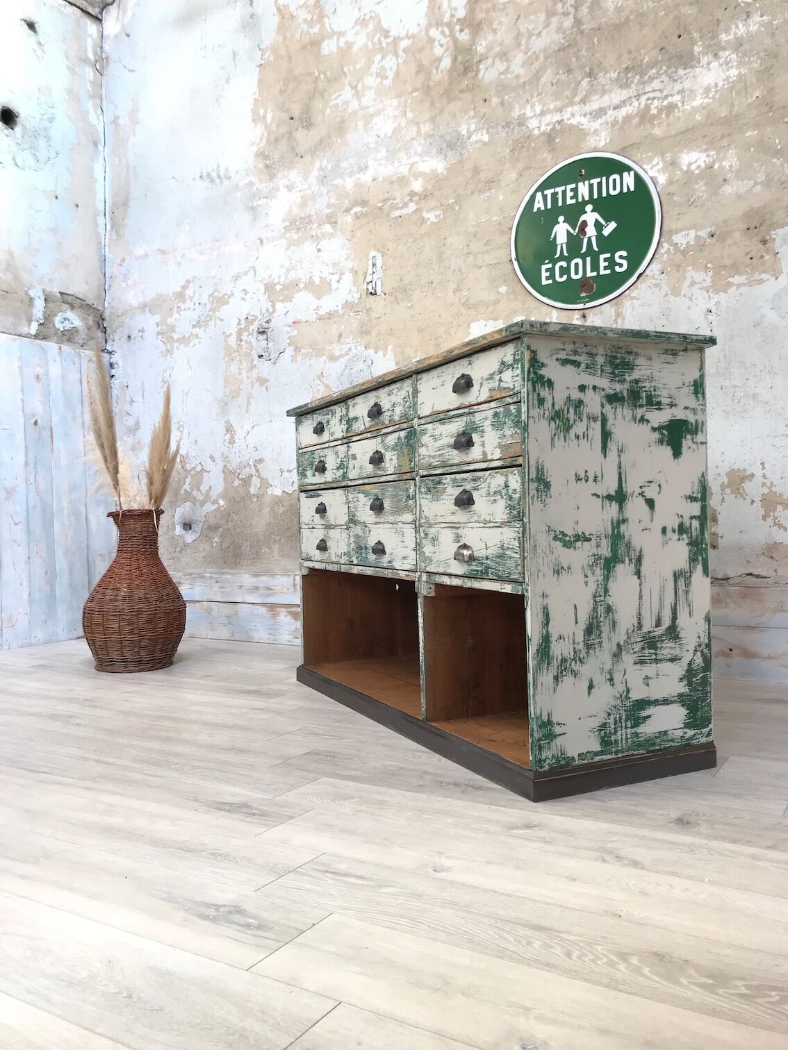 Vintage drawer craft furniture