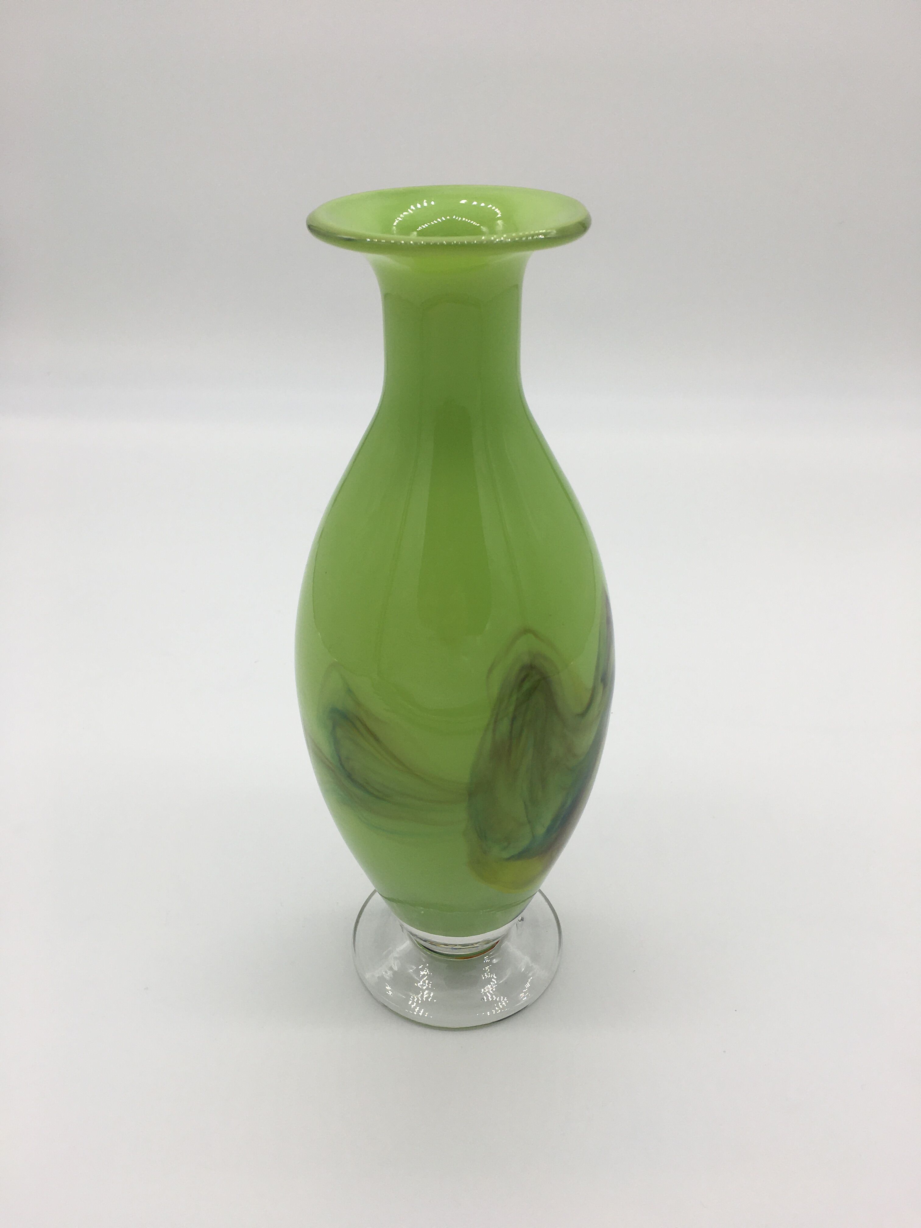 Blown glass vase