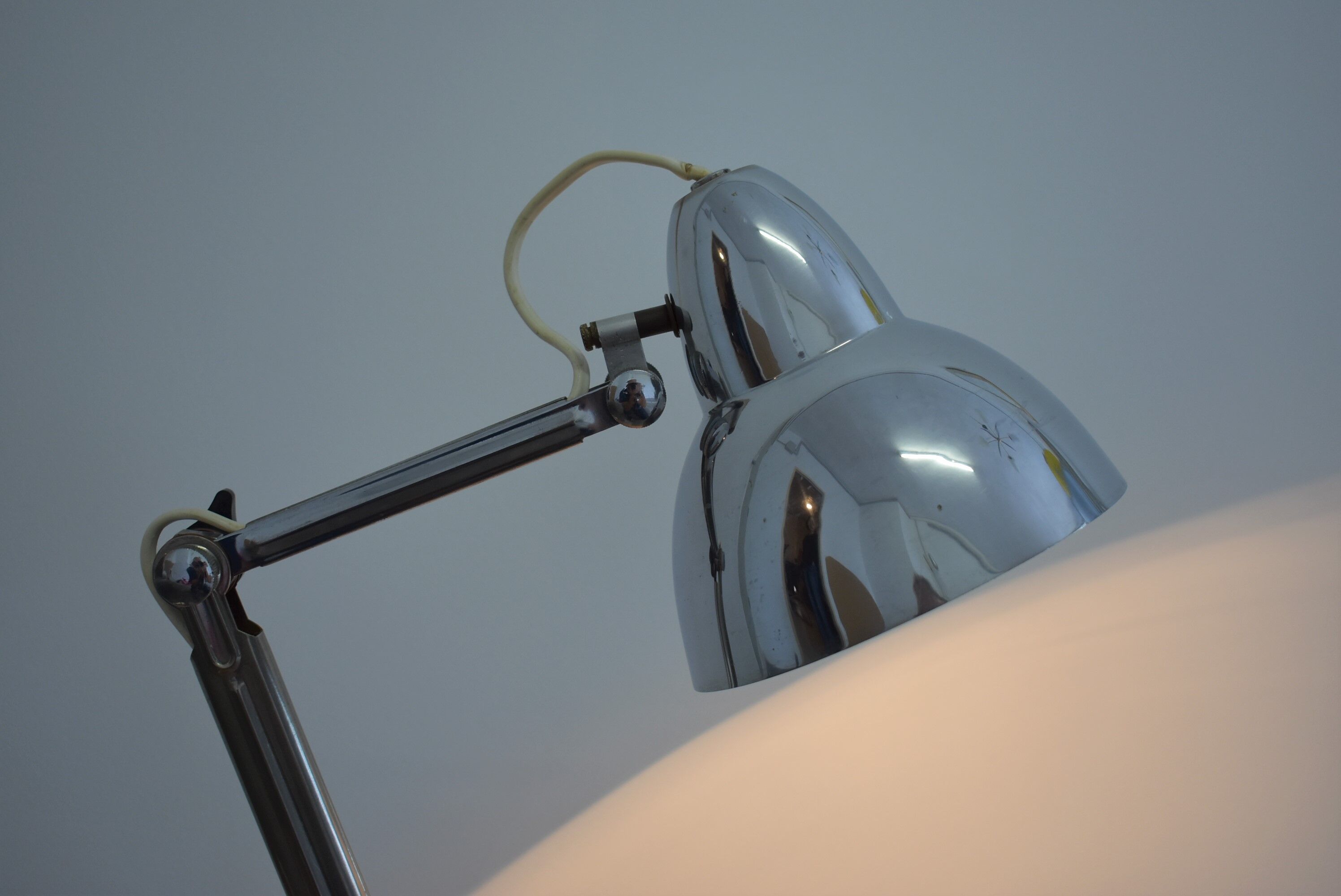 Super chrome desk lamp