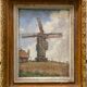 Tableau paysage moulin Jean Nys