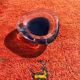Vintage 60s/70s Murano Sommerso Ashtray Bowl Glass