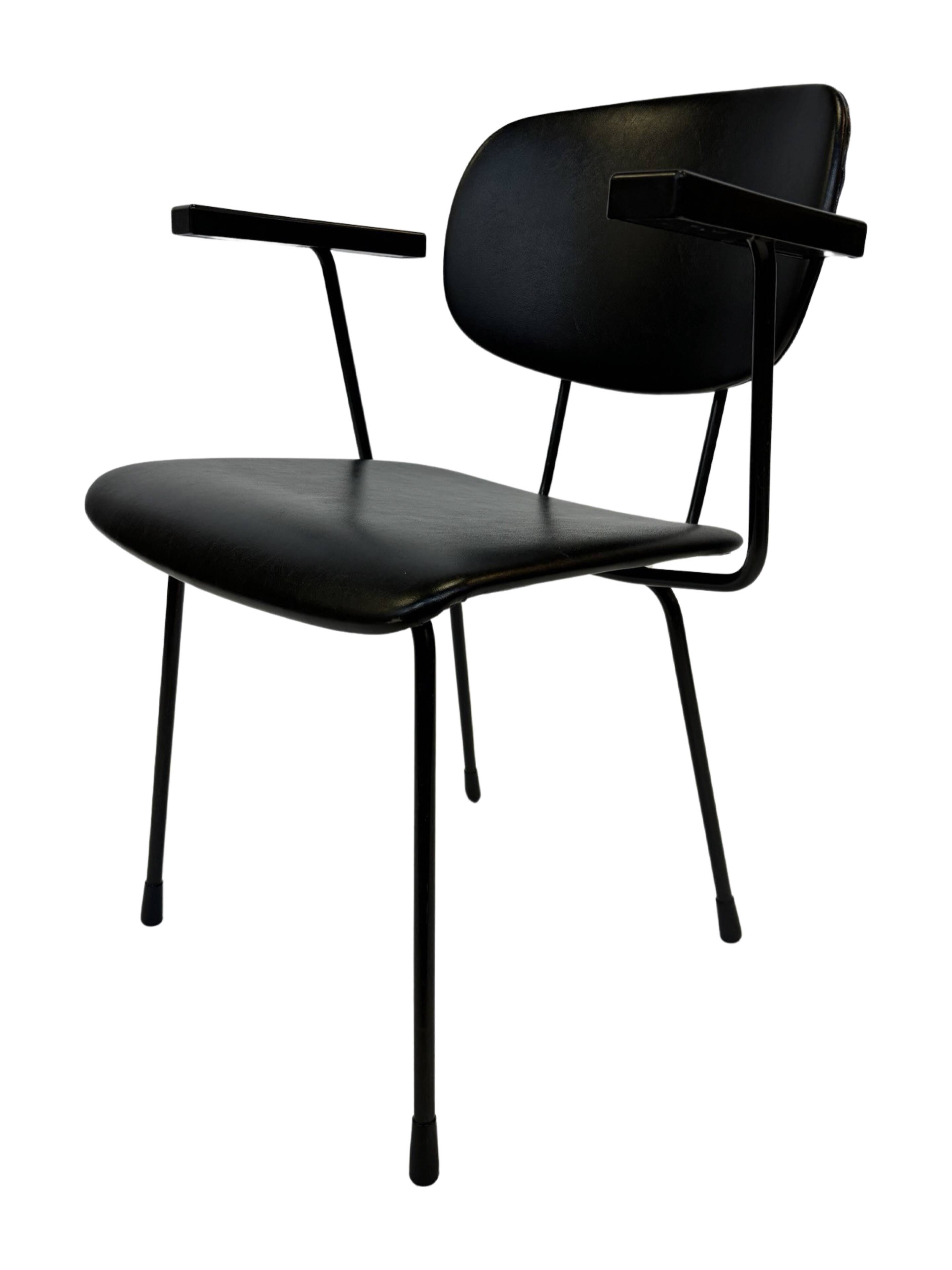 Vintage Gispen model 216 chair Wim Rietveld Design