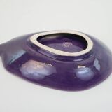 Ceramic eggplant emptier by Aegitna Vallauris