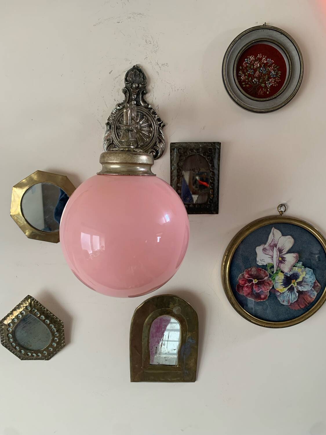 Pair of antique wall sconces