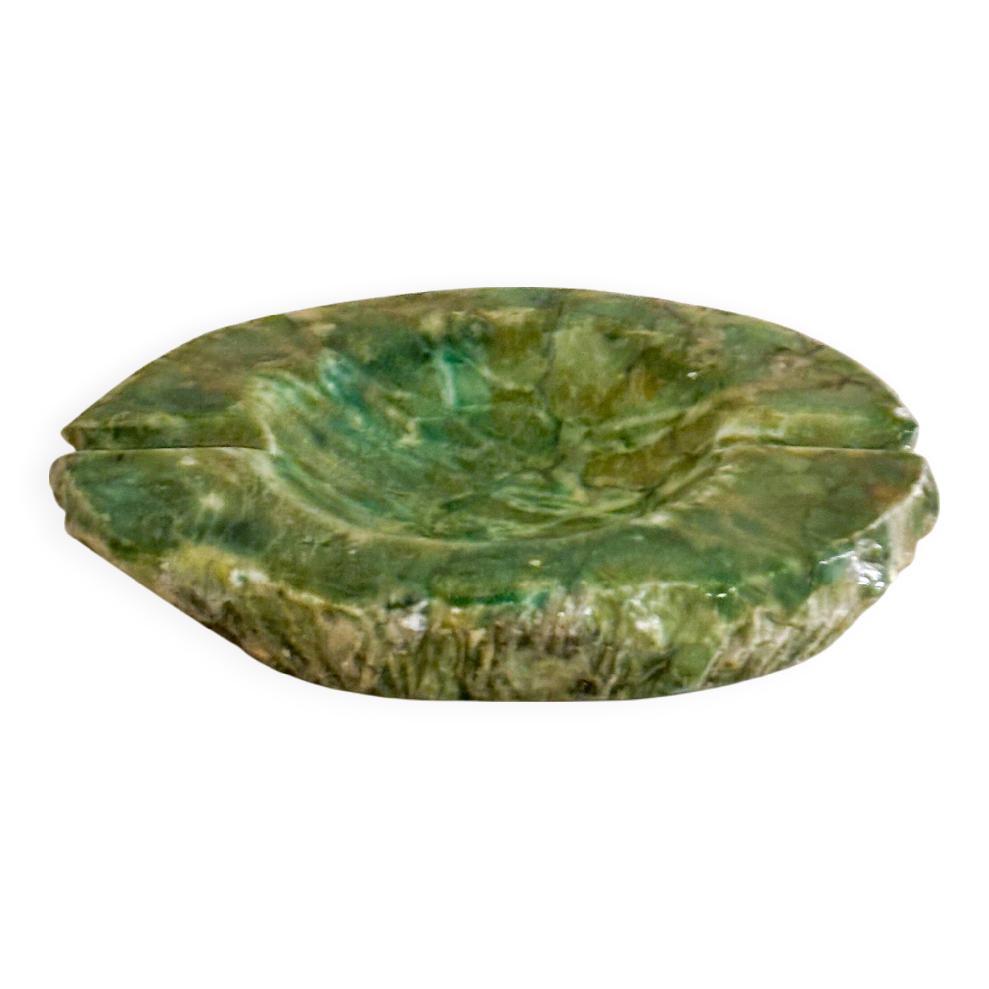 Alabaster ashtray, Green, 1960
