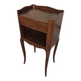 Bedside table night Louis XV vintage wood