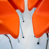 Set of 4 armchairs by Robin Day, for Hille, England, 1967