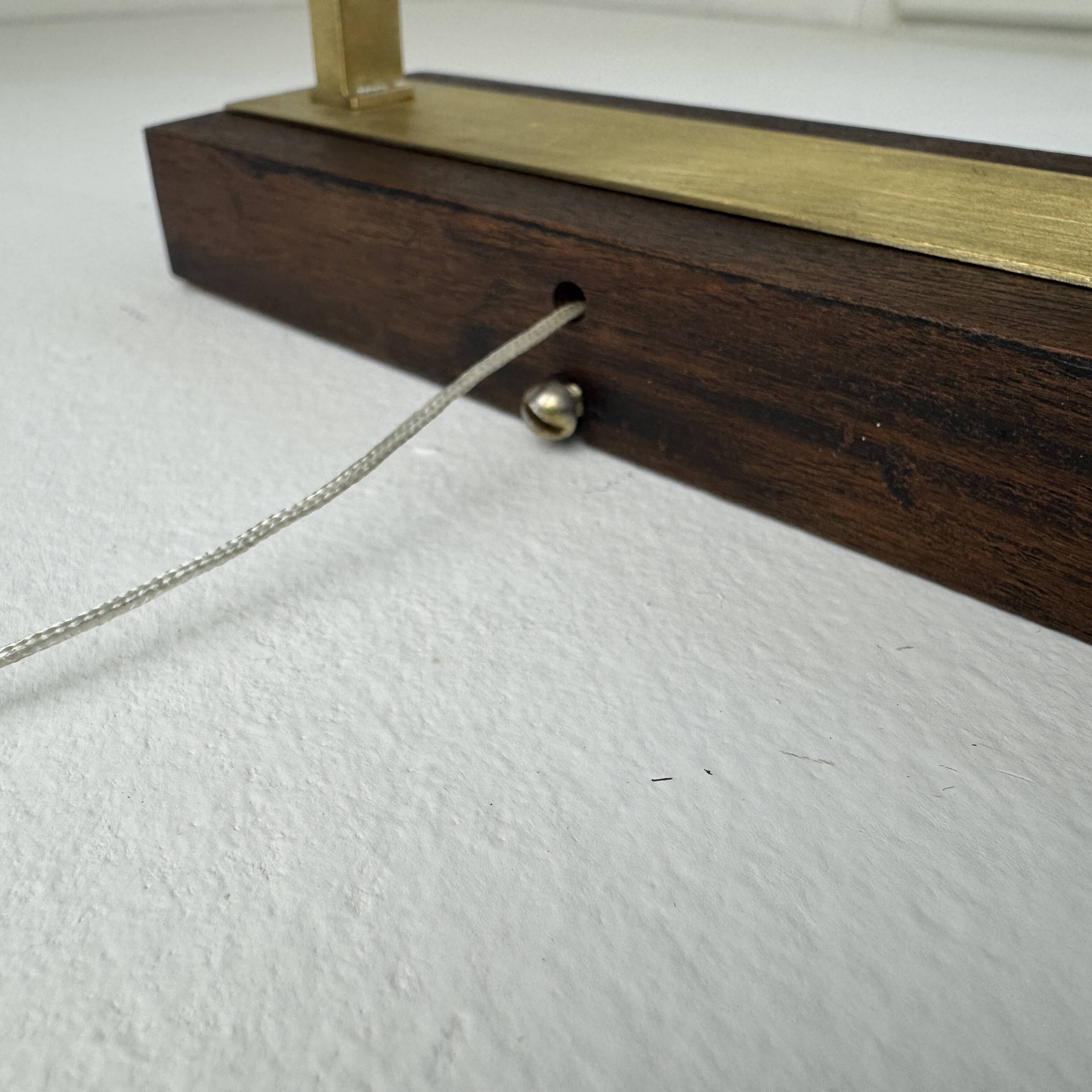 Vintage scandinavian double wall light