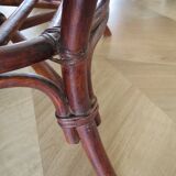 Bamboo and bentwood armchair from the 60s
