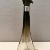 Glass table lamp with an elegant shape. By Bengt Orup 1957.