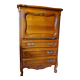 Vintage cherry wood secretary