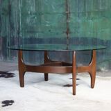 Adrian Pearsall walnut coffee table