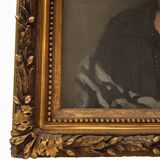 Oil on canvas "portrait of a woman" by dequene albert 20th century