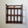 Vintage dark rattan wall shelf – Riviera & Bohemian style