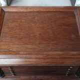 Start with ten drawers in mahogany