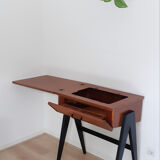 Desk, teak sewing table