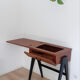 Desk, teak sewing table