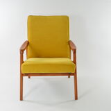 Yellow pen armchair