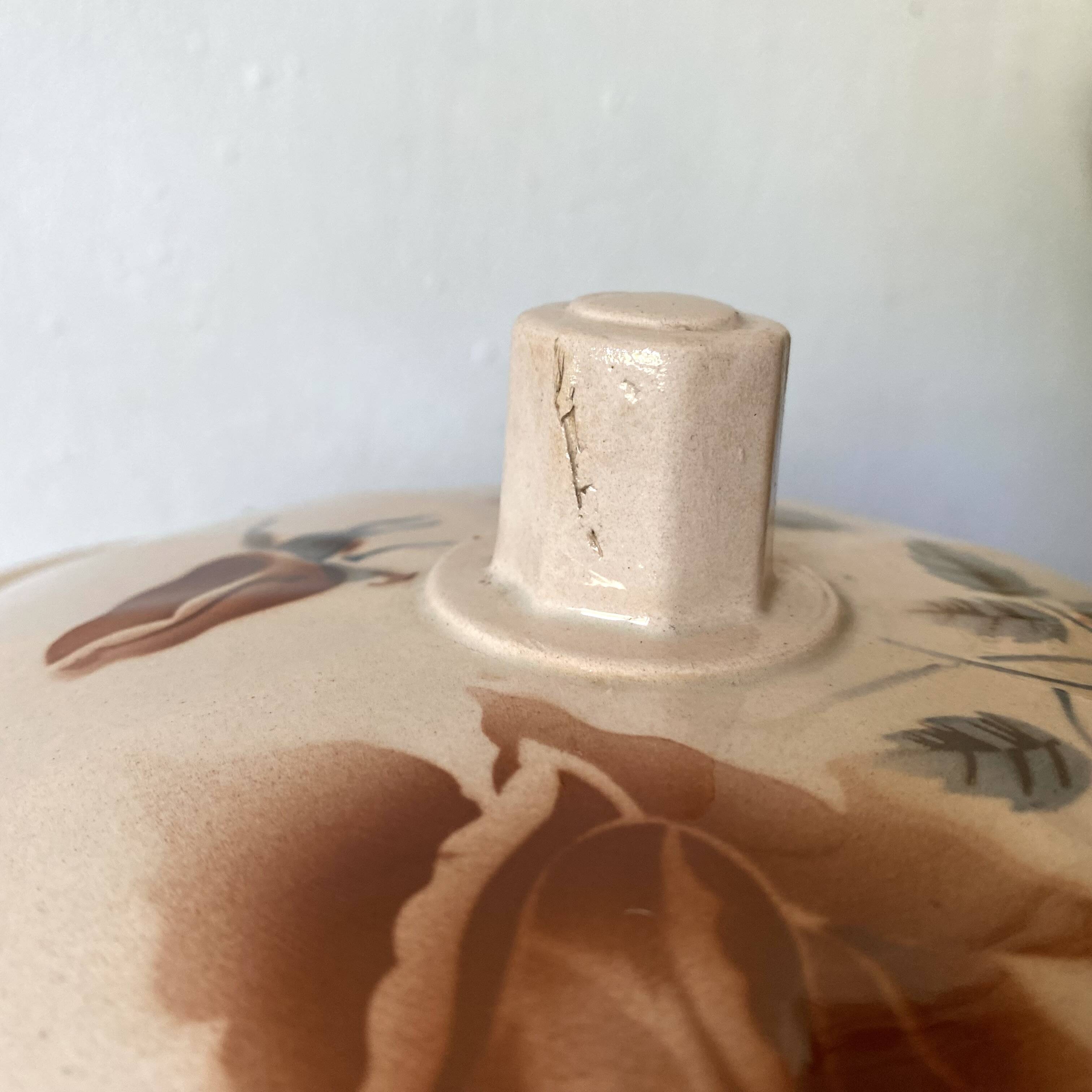 Pink Digoin soup tureens