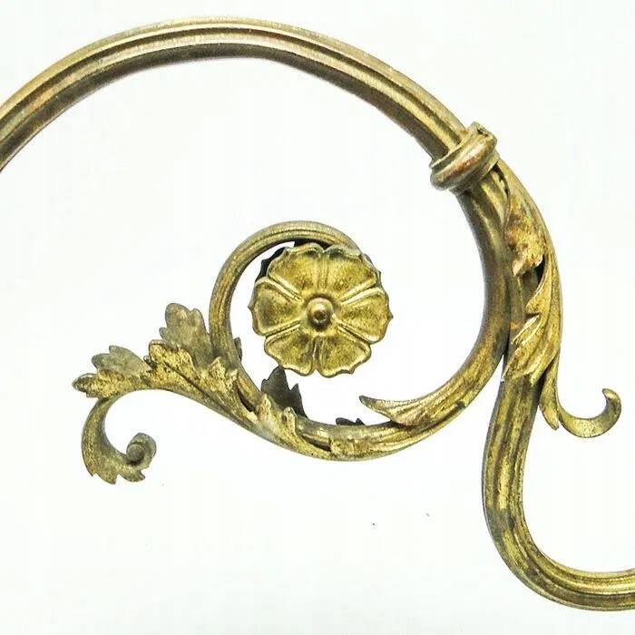 CVW Rococo Large French Wall Sconce Brown