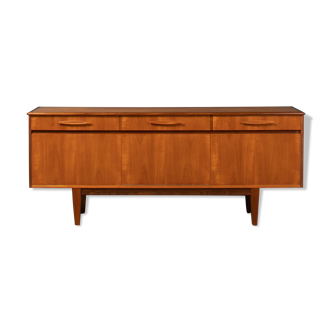 Retro teak 1960s long mid century sideboard by homeworthy