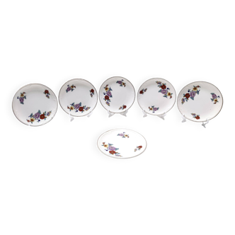 Ensemble de six assiettes vintage par Guido Andlovitz pour Laveno, Italie