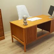 Ash desk, Norwegian design, 1970s, production: Norway