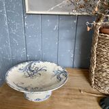 Compotier iron earth earthenware clairefontaine LG model Iris