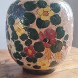 Vallauris earthenware vase