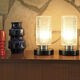Paire de lampes de table ou chevet 1960's