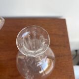 Carafe en cristal Baccarat Monogramee Taille Mousseline.   Catalogue b