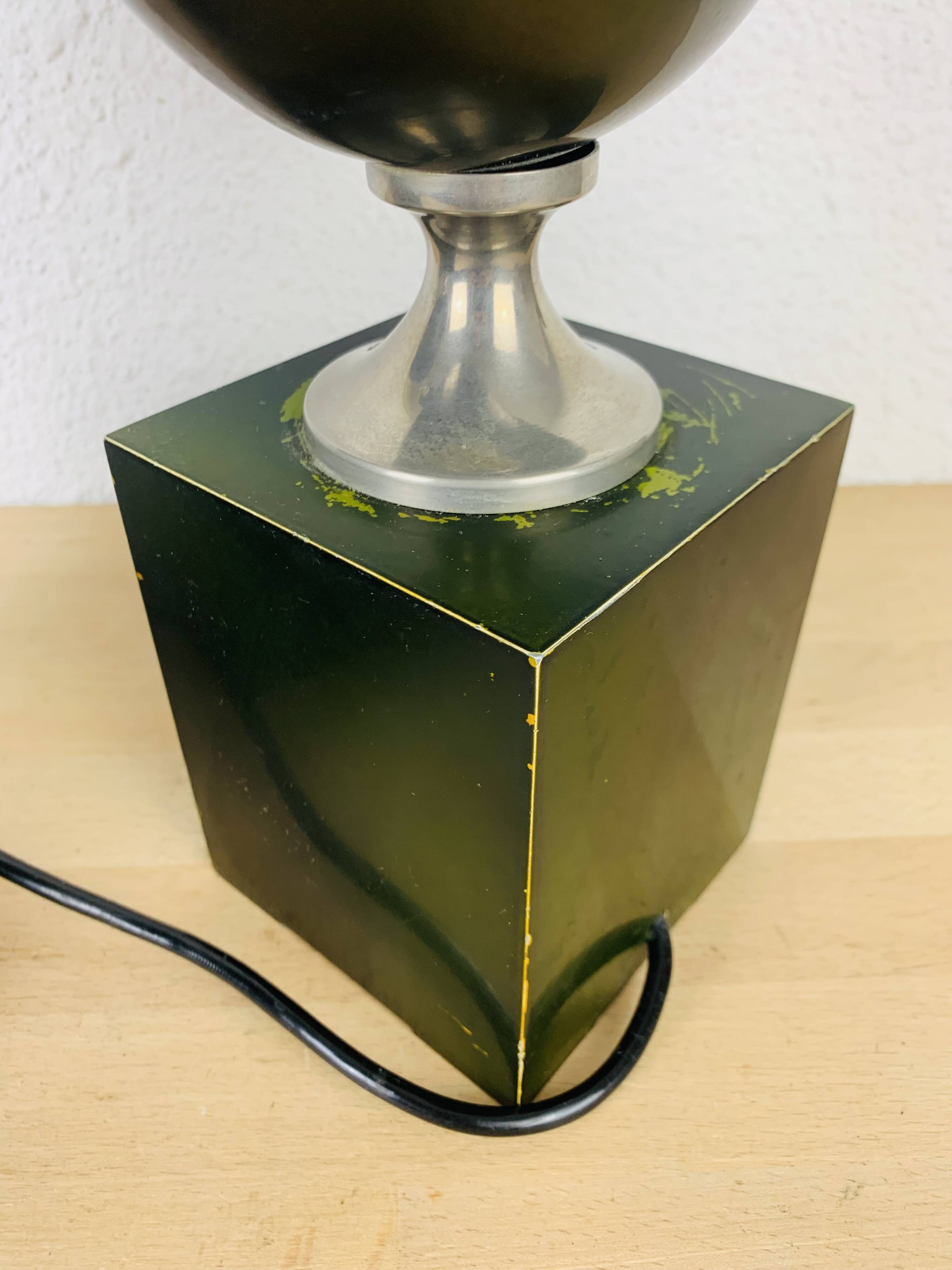 Paire de lampes Philippe Barbier années 70, vintage