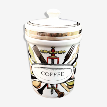 Fornasetti coffee jar