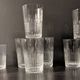 Set of 11 crystal cups from Baccarat/Nancy (Company of