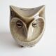 Ceramic owl treasure chest by Ditmar Urbach, 1960s.