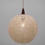 Scandinavian Acrylic Chandelier, 1960