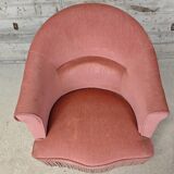 Powder pink armchair