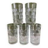 Orange juice glasses