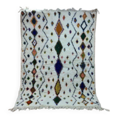 Traditional handmade Beni Ouarin rug size 150 x 250 cm