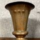 Art Nouveau period Medicis vase in gilded brass circa 1900