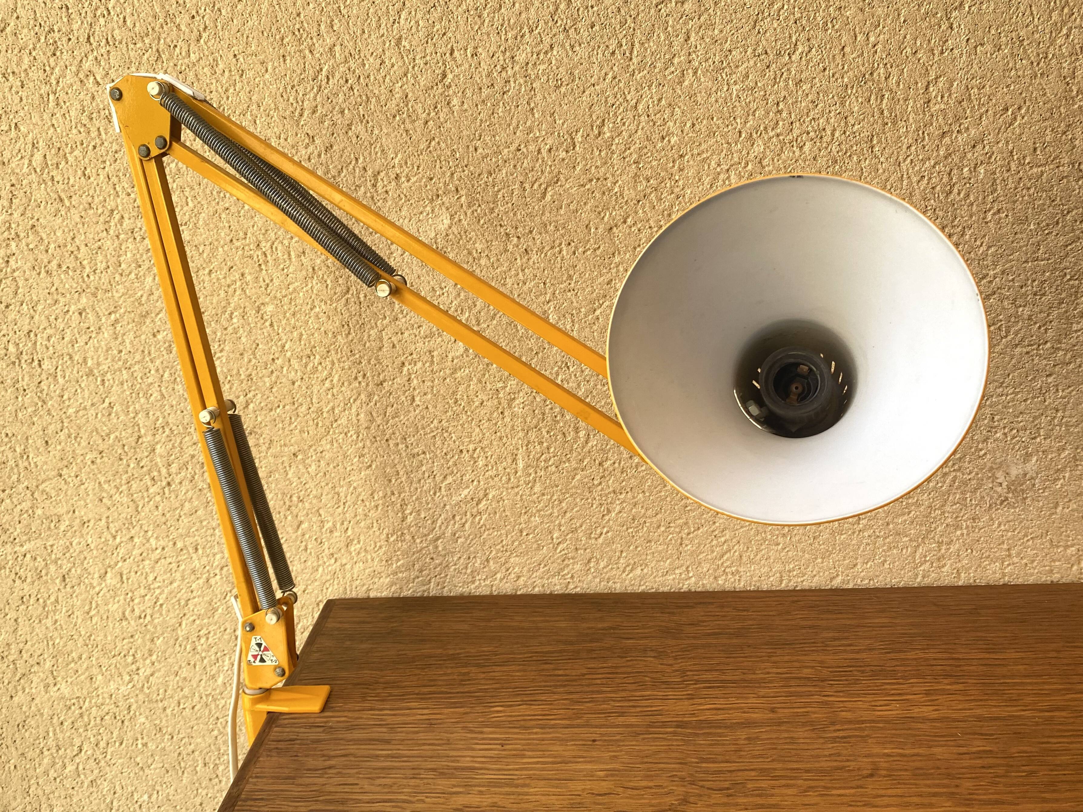 Desk lamp architect Twist t1 vintage Italian design 70