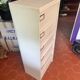 Vintage Industrial Style Metal Cabinet with 5 Compartments