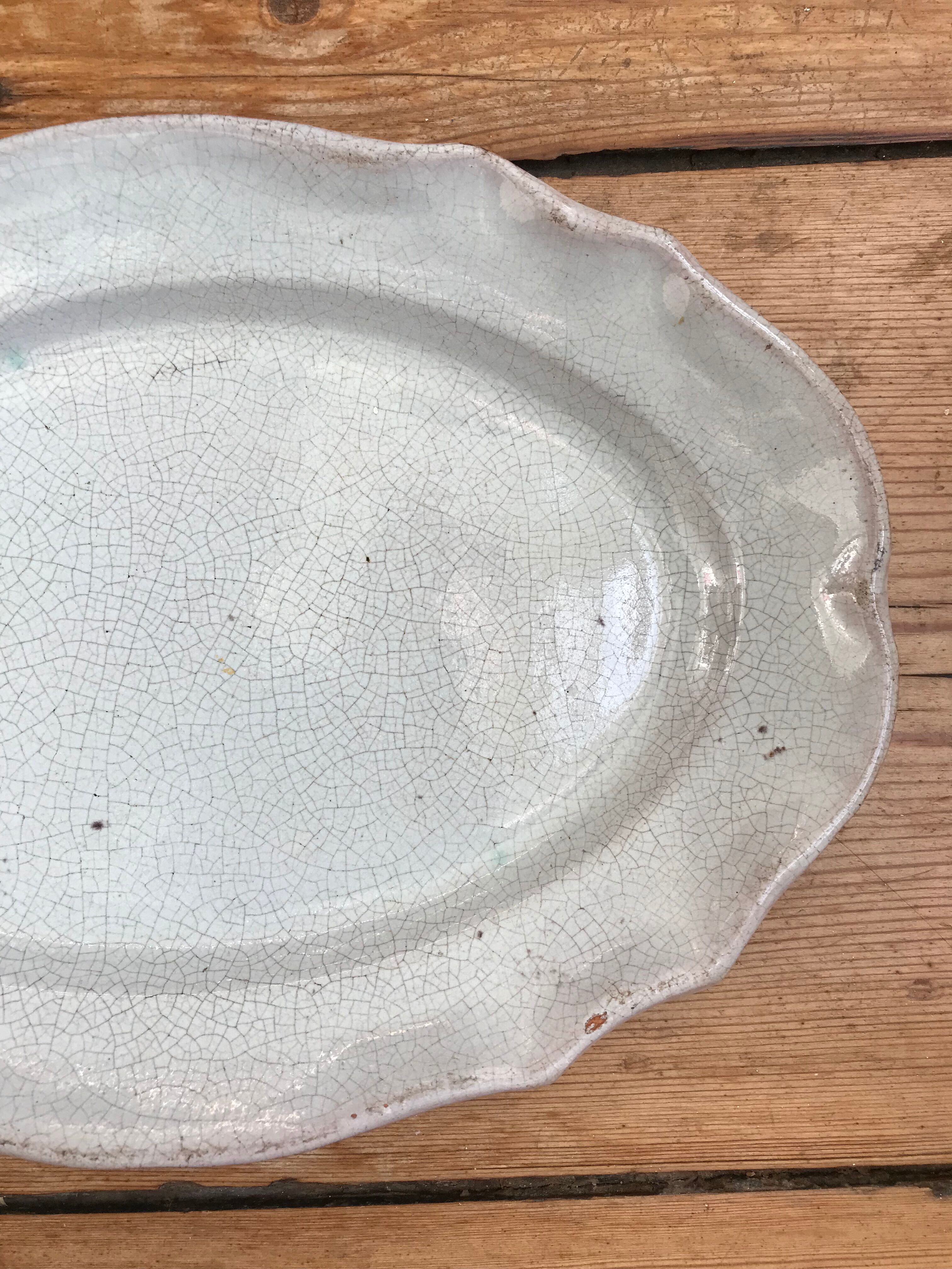 Old Saintongeais serving dish