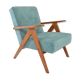 Fauteuil Komas canard chiné