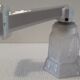 Art Deco porcelain wall light