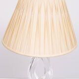 Daum France Crystal Glass table lamp 1965