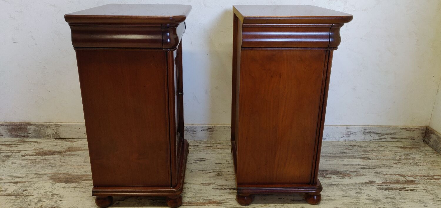 Cherry bedside tables