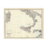 Map of Italy (Southern Sheet) circa 1869 Keith Johnston Royal Atlas