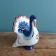 Lomonosov Russian zoomorphic peacock pepper shaker