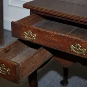 Antique Georgian Oak Desk, 1700s